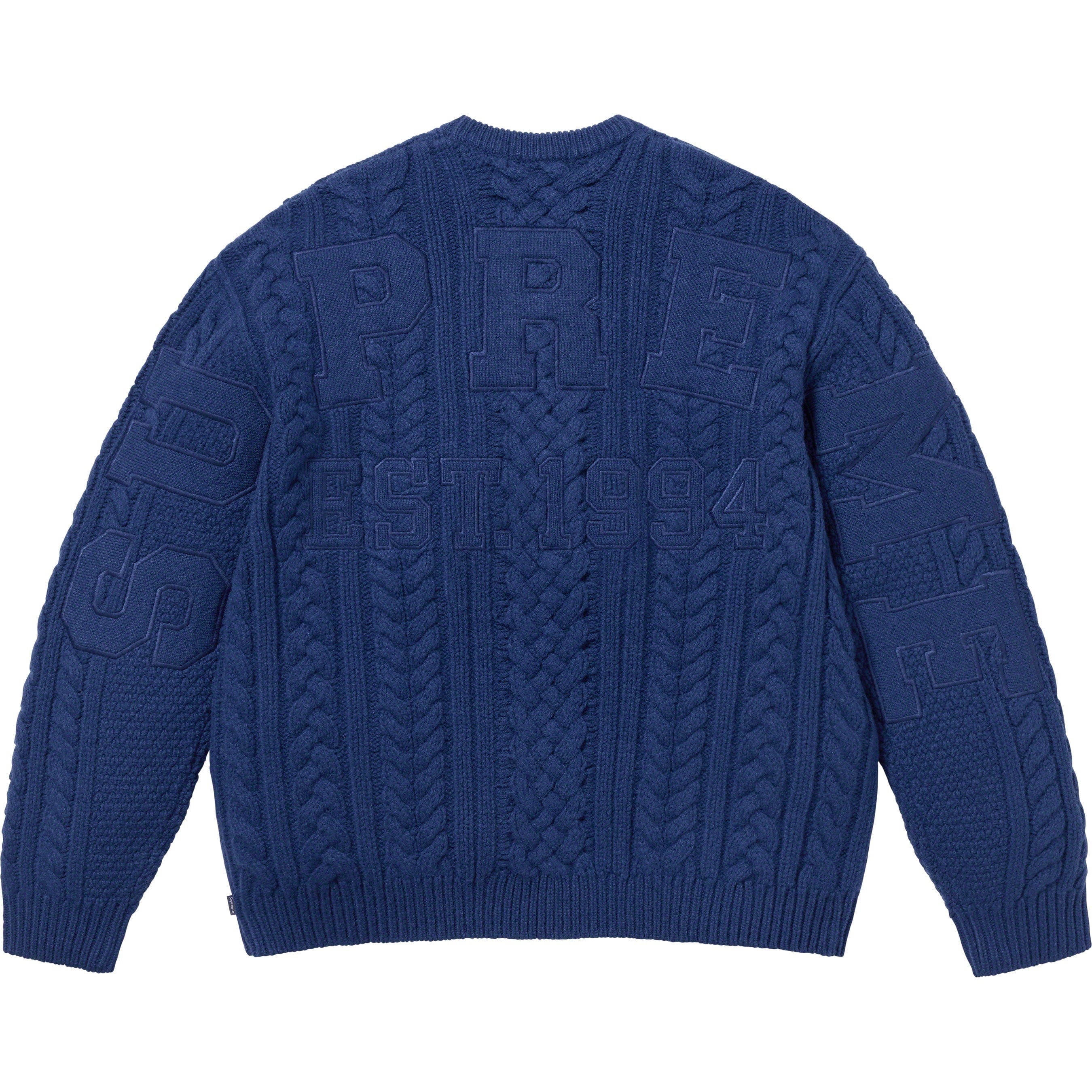 Appliqué Cable Knit Sweater view 13